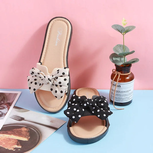 RuBella - Slippers met strik