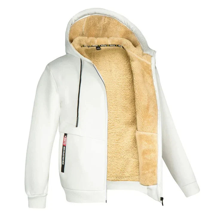 TOMMY - Zip up hoodie met fleece