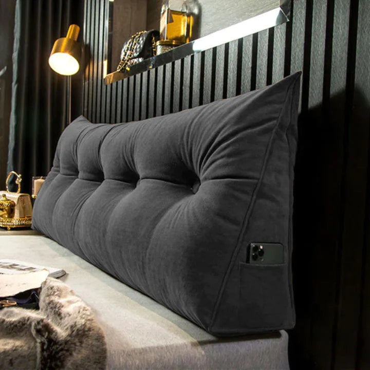 LuxyLounge | Luxe breed kussen voor op bed