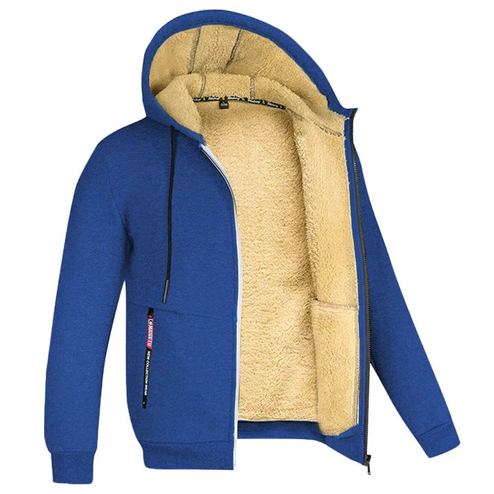 TOMMY - Zip up hoodie met fleece