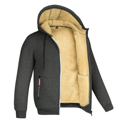 TOMMY - Zip up hoodie met fleece