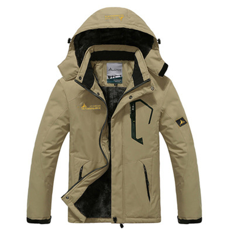 Mats Summit Parka - Fleece Gevoerde Jas met Capuchon