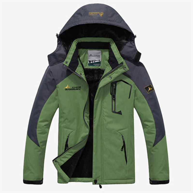 Mats Summit Parka - Fleece Gevoerde Jas met Capuchon