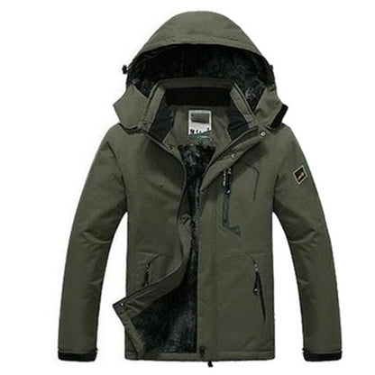 Mats Summit Parka - Fleece Gevoerde Jas met Capuchon