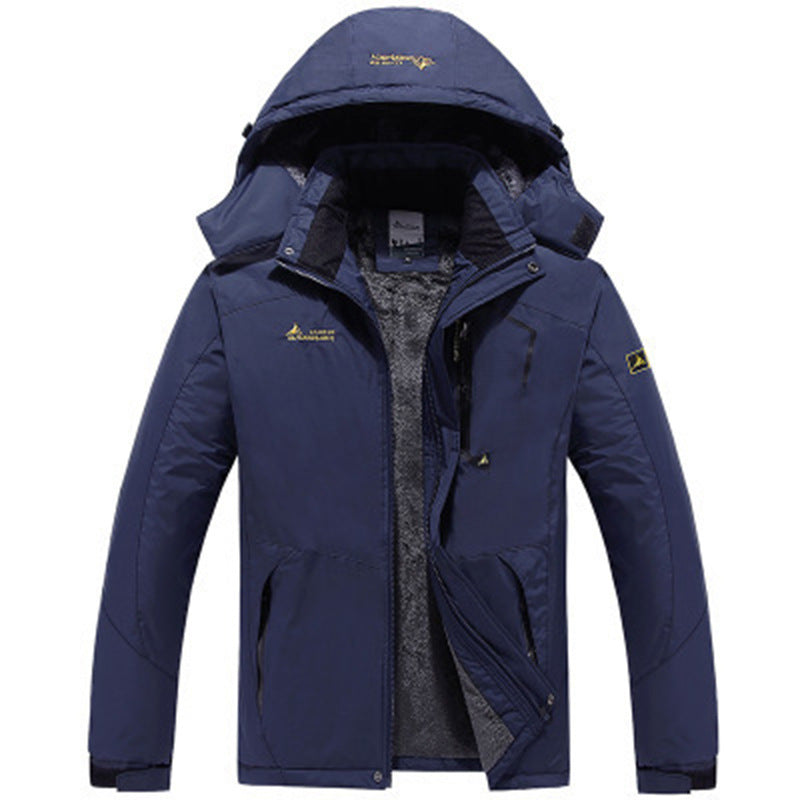 Mats Summit Parka - Fleece Gevoerde Jas met Capuchon