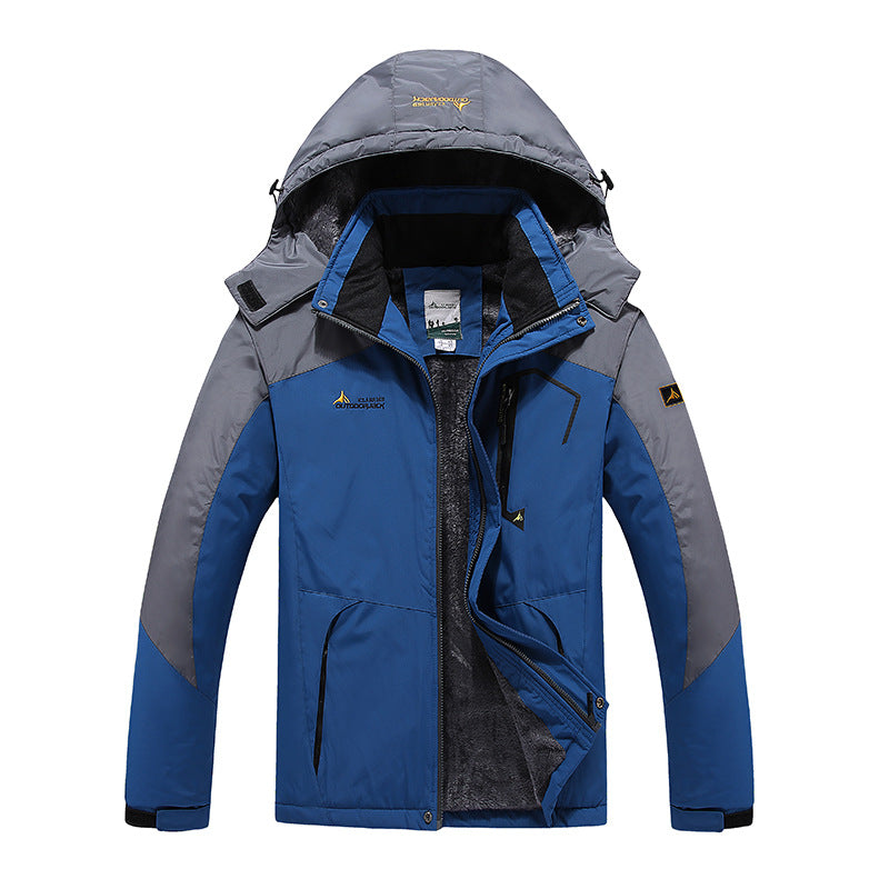 Mats Summit Parka - Fleece Gevoerde Jas met Capuchon