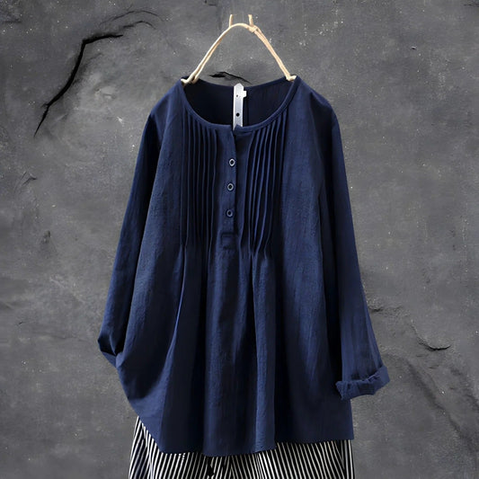 Vaska Oversized losse blouse