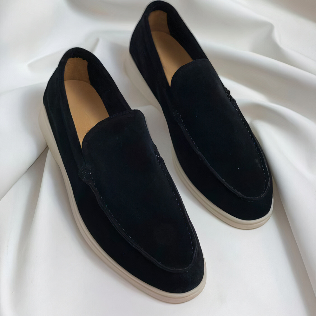 Luca - Suede loafers