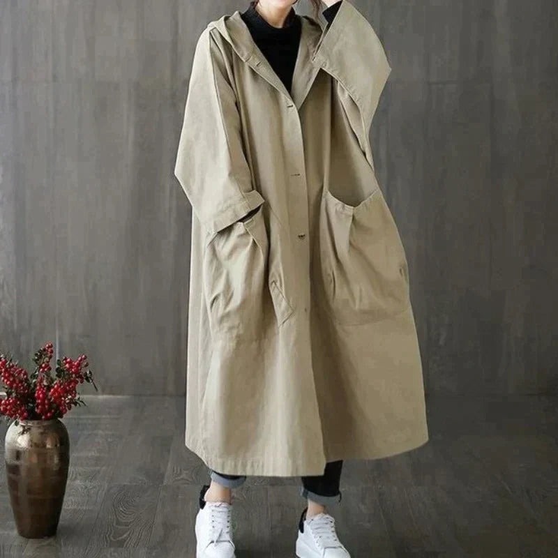 Aver - Oversized trenchcoat