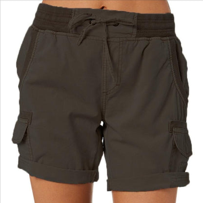 Losse damesshort met hoge taille