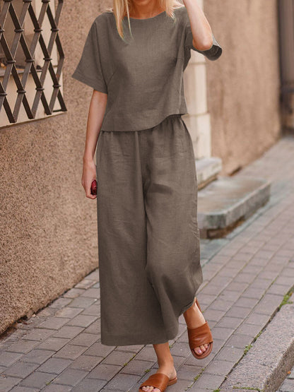 Liza - Casual Loose Fit tweedelige loungewear set