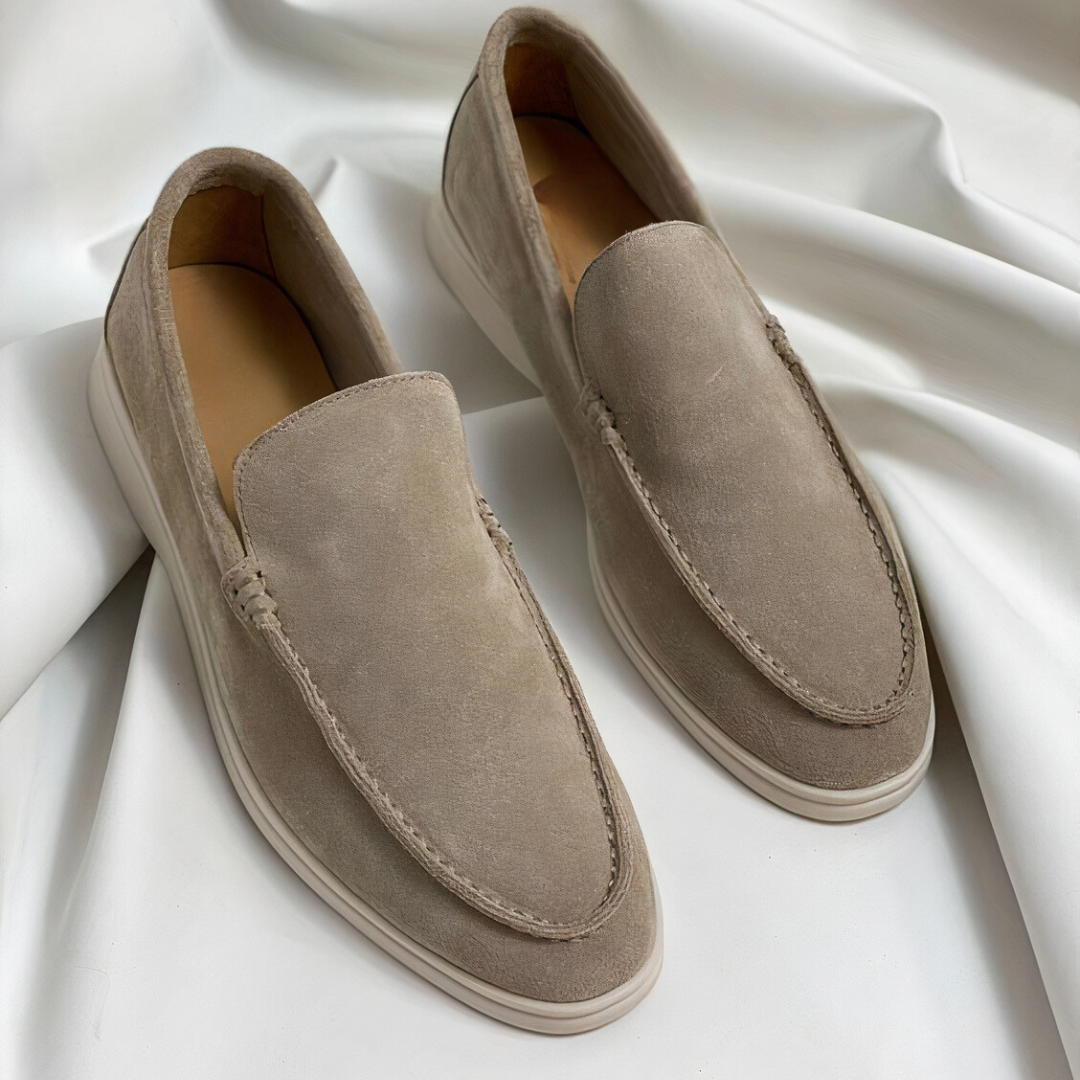 Luca - Suede loafers