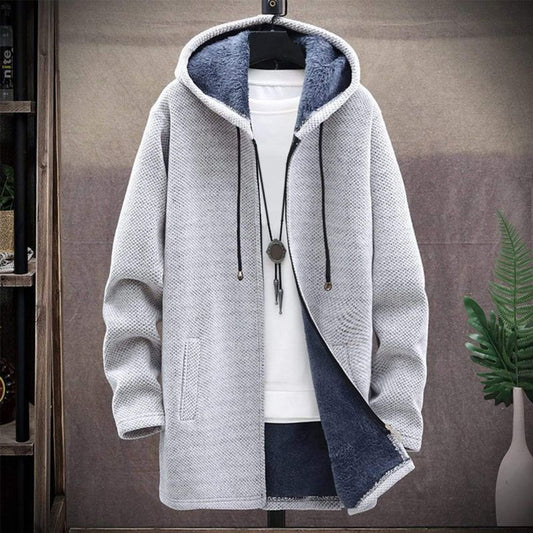 Peter - Warme casual designer hoodie met zijzakken