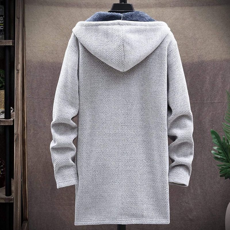 Peter - Warme casual designer hoodie met zijzakken