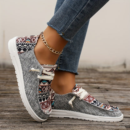 Canvas schoenen met Tribal patroon