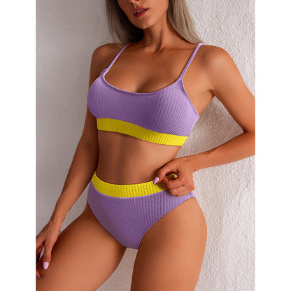 AquaLivv - Bikini met hoge taille