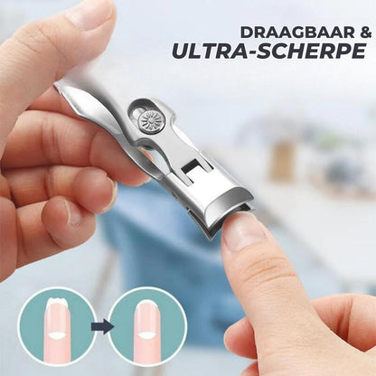 NailKnip | Ultrascherpe nagelknipper met opvangbakje