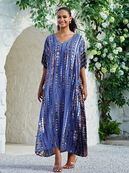 SoSoof - Boho jurk met print