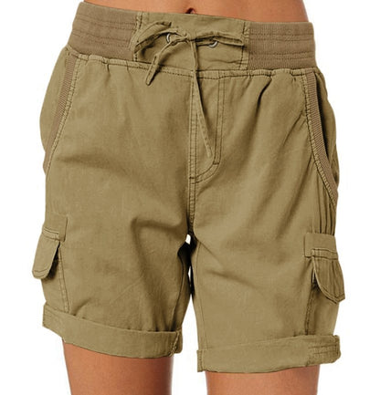 Losse damesshort met hoge taille