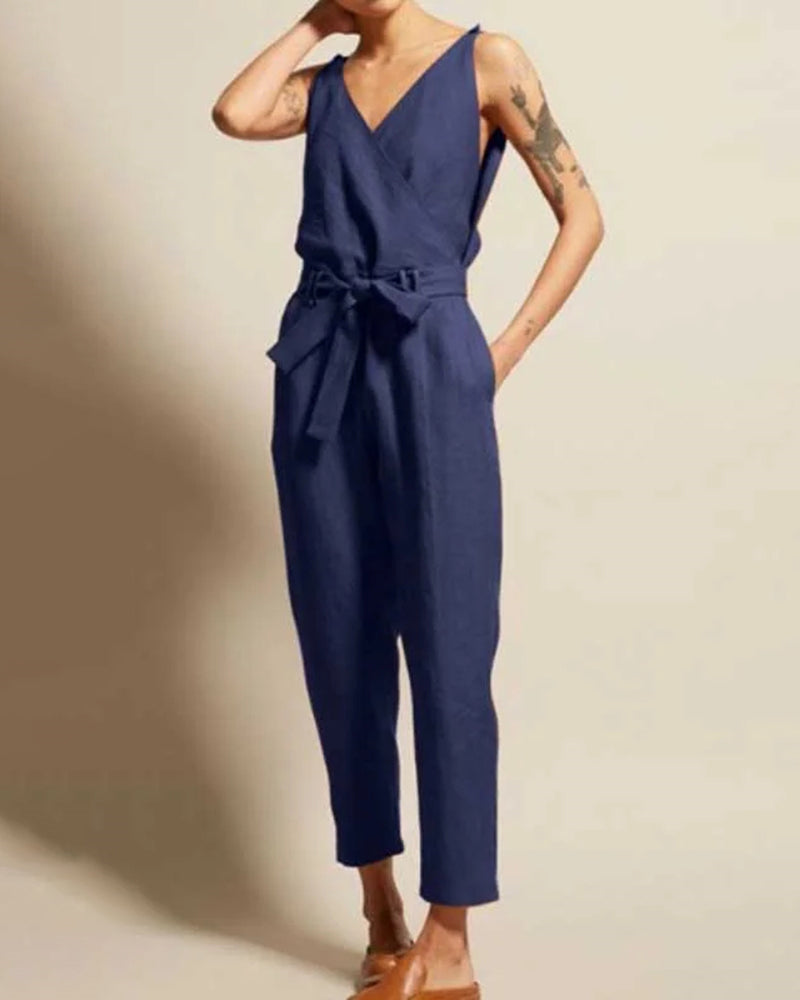 Phillipa - Jumpsuit met riem