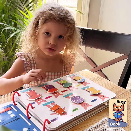 BusyBook - Zintuigenboek voor kinderen