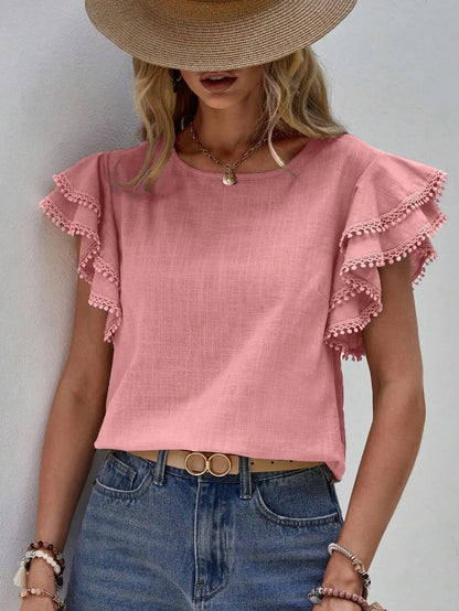 MonLu - Stijlvol shirt met details