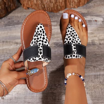 RuBella - Teenslippers met print