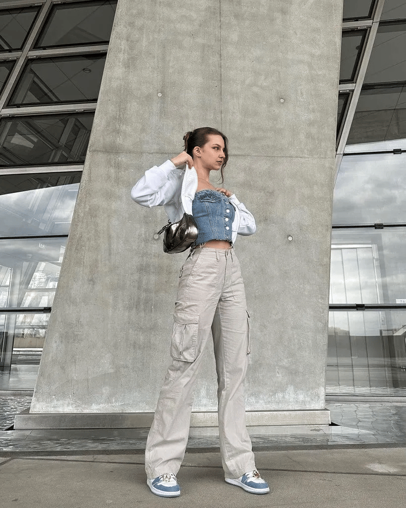 Sophie - Vintage Cargo Broek