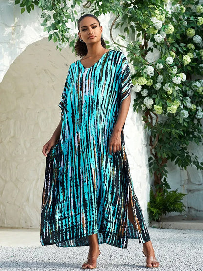 SoSoof - Boho jurk met print