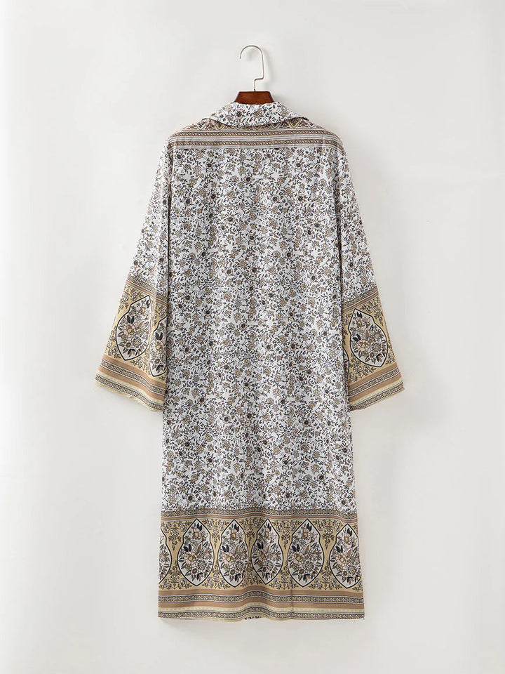 MonLu - stijlvolle boho maxi jurk