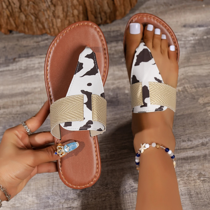 RuBella - Teenslippers met print