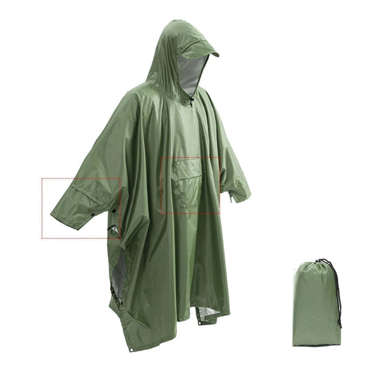 DryTac - Multifunctionele regenjas poncho voor buiten