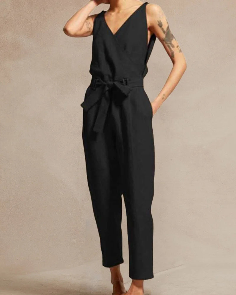 Phillipa - Jumpsuit met riem