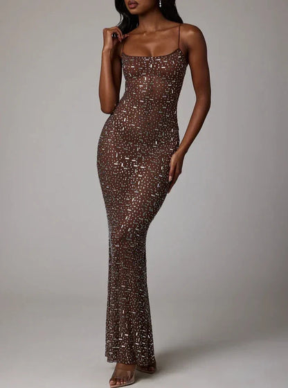 Monroe - Elegante maxi jurk