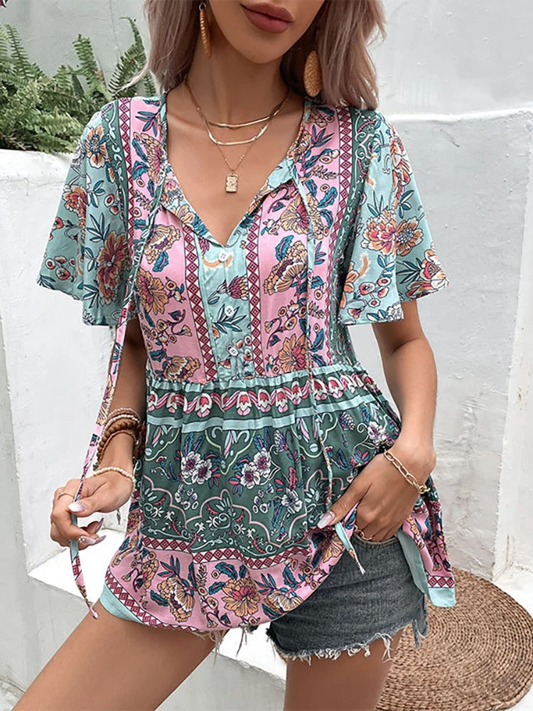 SoSoof - Mini boho jurk