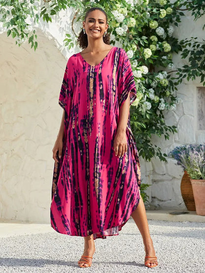 SoSoof - Boho jurk met print