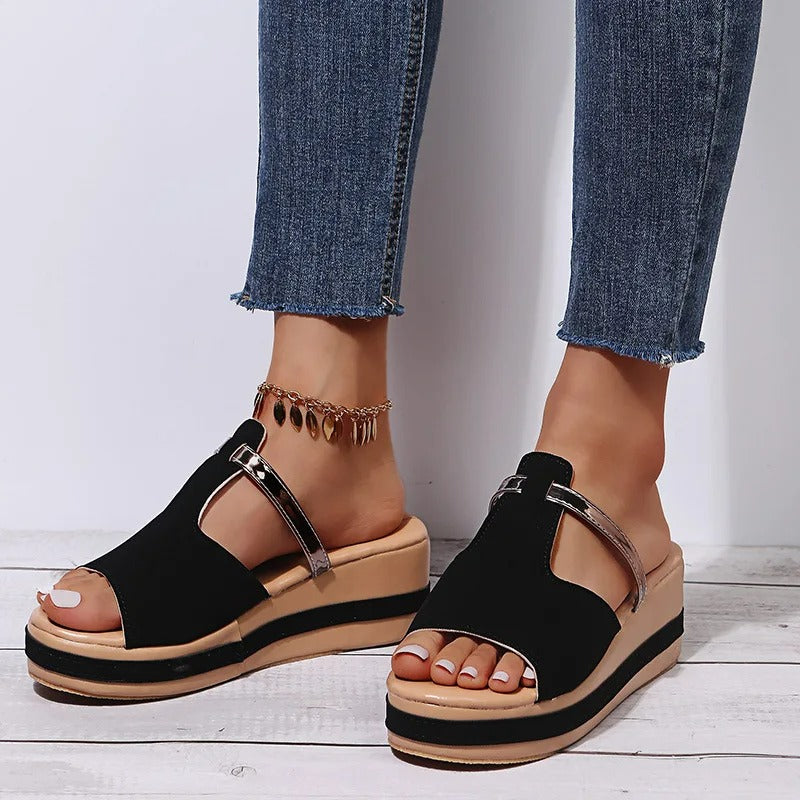 MonLu - Platform sandalen voor dames