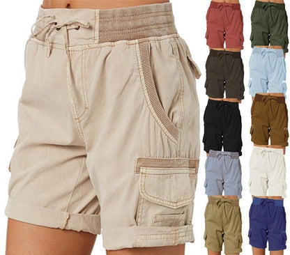 Losse damesshort met hoge taille