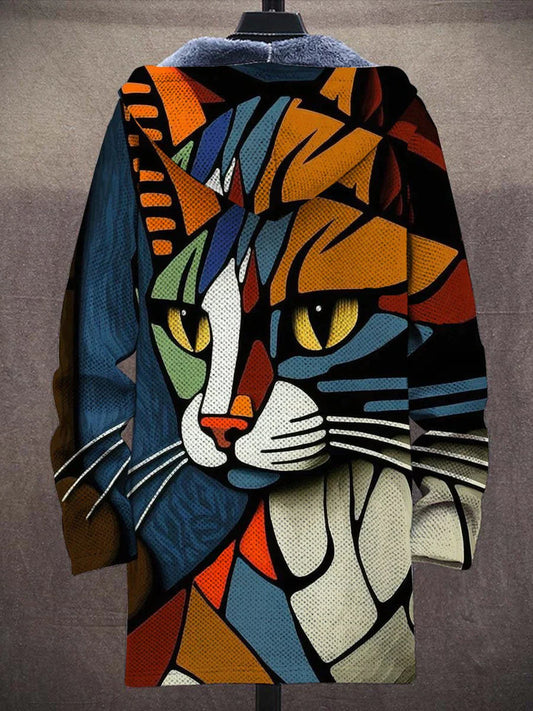 Abstract kattenvest