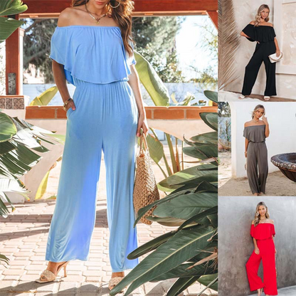 Lin - Off shoulder jumpsuit