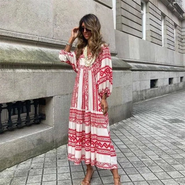 Andrea - Boho Jurk