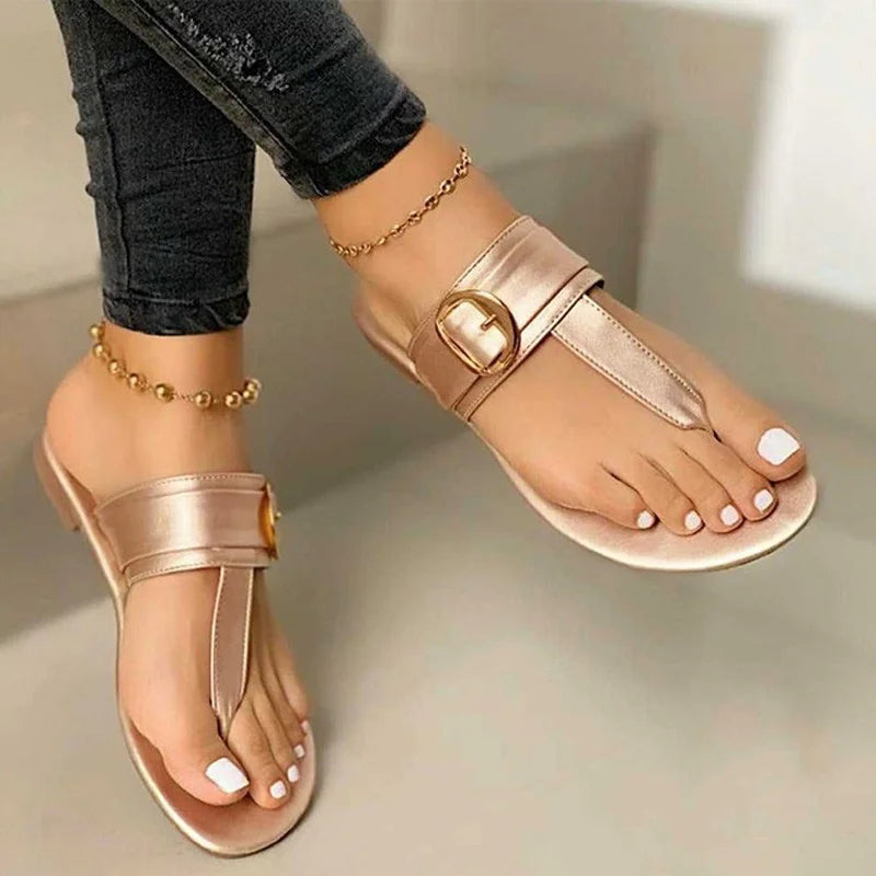 Bandeau en sandalen met bandjes