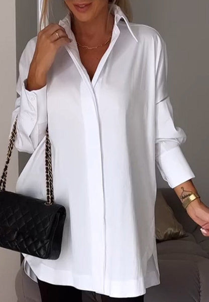 Blaze | Casual gespleten blouse