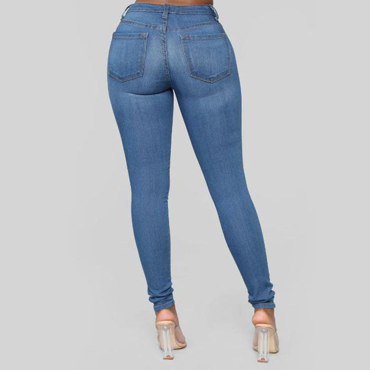 Blaze | Casual slim jeans met een hoge taille