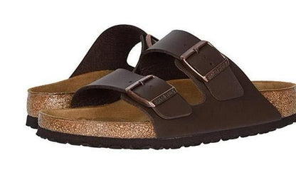 Blaze | ComfyLux sandalen met platte zool en gesp voor dames