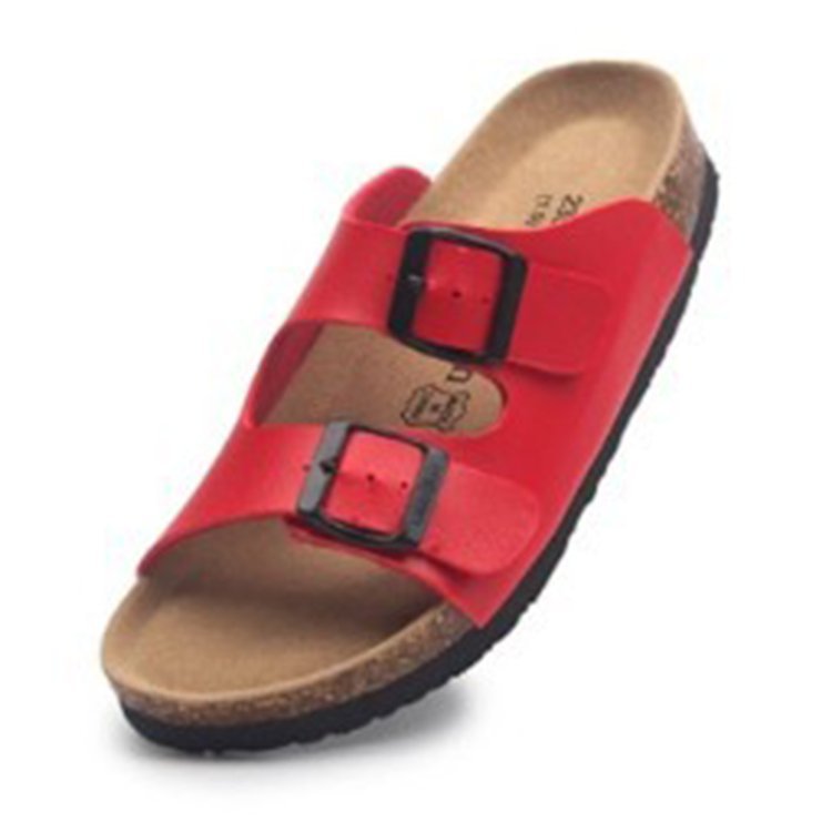 Blaze | ComfyLux sandalen met platte zool en gesp voor dames