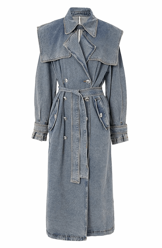 Blaze | Denim trenchcoat