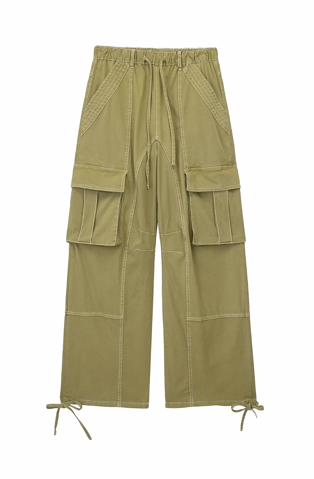 Blaze | Khaki groene cargo broek