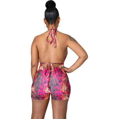 Blaze | Nekhouder playsuit zonder rug