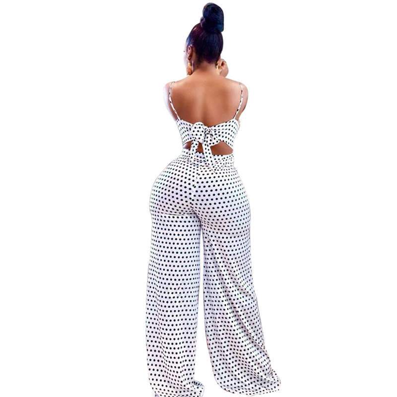 Blaze | PANTS jumpsuit met rugloze bandjes